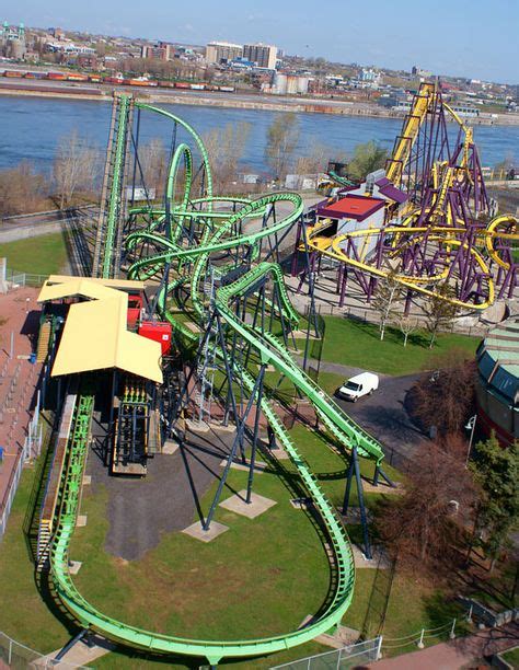 17 Idées De La Ronde Les Rondes Montréal Parc Dattraction