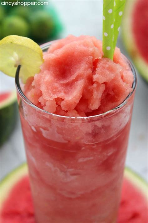 Watermelon Lime Slushie Cincyshopper