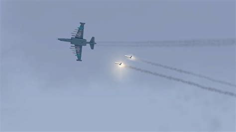 Today Air Defense System Destroyed Most Advanced Russian Su 25 Fighter