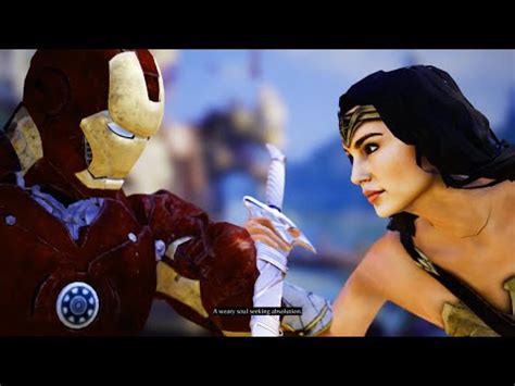 Mortal Kombat Ironman Vs Wonder Woman Youtube