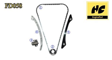 Ford Focus Rs Timing Chain Kit kit de distribución spannrollen kit