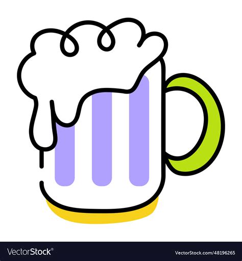 Beer mug Royalty Free Vector Image - VectorStock