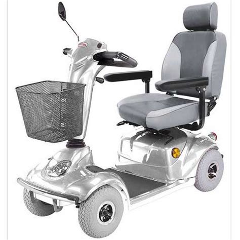 Evolution Silver Mid Size Mobility Scooter Mobility Scooters For Hire