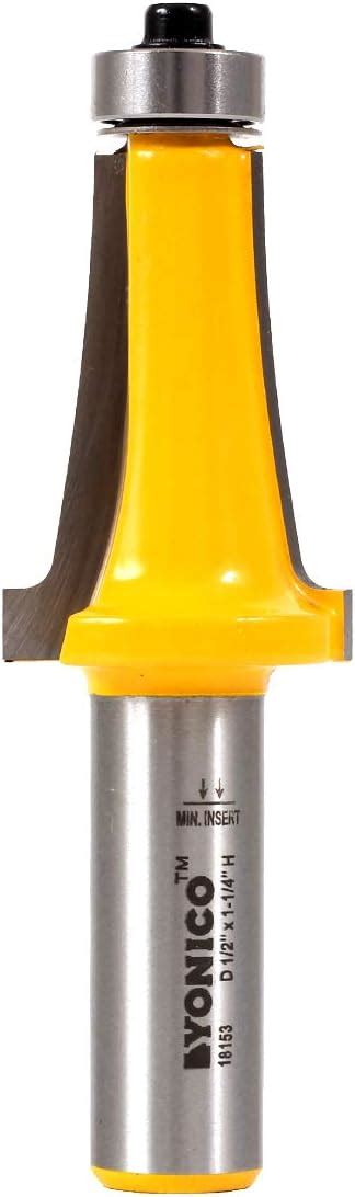 Yonico Inch Louvre Slat Router Bit Inch Shank Amazon