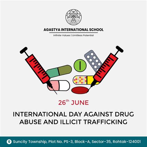 The International Day Against Drug Abuse And Illicit Trafficking 2021