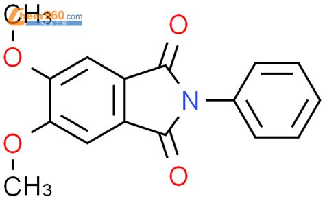 55315 86 1 1H Isoindole 1 3 2H dione 5 6 dimethoxy 2 phenyl CAS号