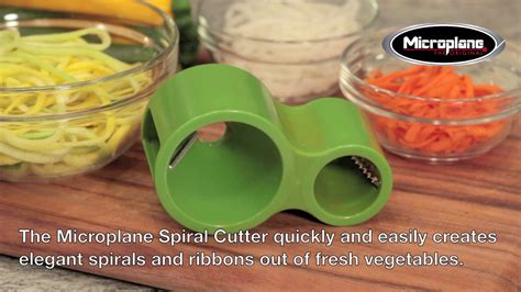 Microplane® Spiral Cutter On Vimeo