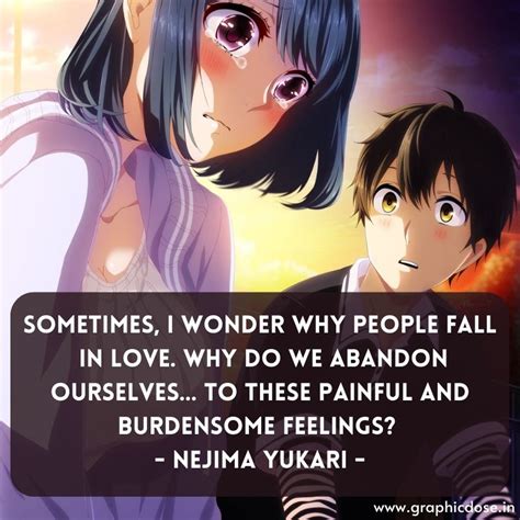 Sad anime quotes of all time about life, pain and loneliness - Graphic Dose