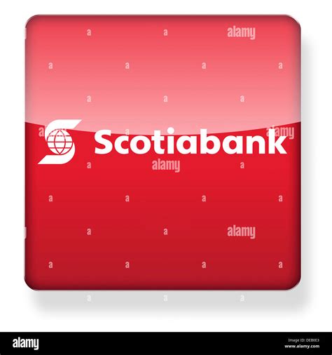 Scotiabank logo as an app icon. Clipping path included Stock Photo - Alamy