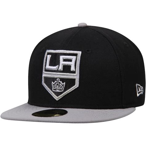 New Era Los Angeles Kings Black Gray 2 Tone 59fifty Fitted Hat