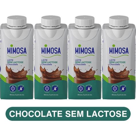 Bem Especial Leite Chocolate Sem Lactose Meio Gordo Pack 4 Unidades