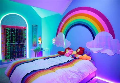 Untitled Rainbow Room Rainbow Bedroom Girl Bedroom Designs