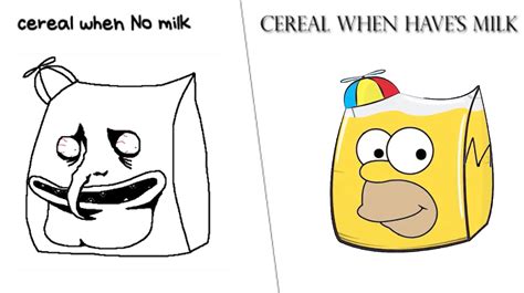 Have you guys seen this meme | Cereal When Haves Milk | Know Your Meme