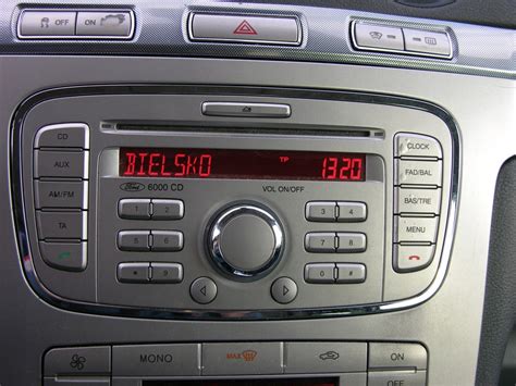 Radio Ford Cd Mondeo Mk Focus Ii C Max S Max