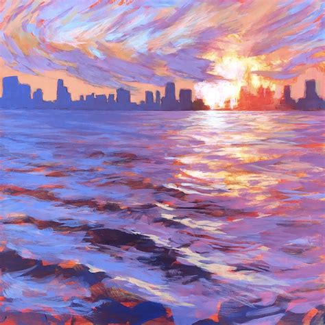 Skyline Sunset — Jim Musil Painter