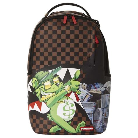 Sprayground Money Bear Reveal Dlxsv Backpack 18 Inch