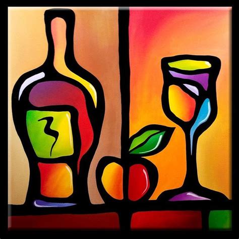 Tasty Original Abstract Painting Modern Pop Art Contemporary Large