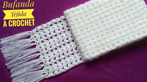 C Mo Tejer Bufanda Chalina A Crochet Tutorial Paso A Paso How To