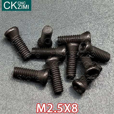 M2 5 8 Mm M2 5X8 Screw CNC Insert Torx Screw For Replaces Carbide