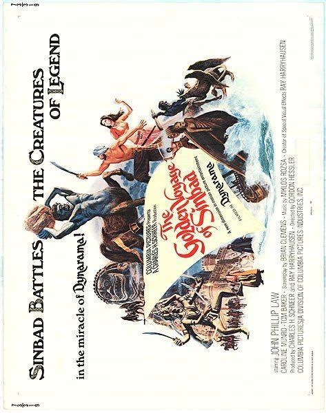 The Golden Voyage of Sinbad (1974) - Poster US - 473*600px