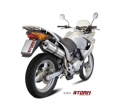 Silencioso STORM Oval Inox Honda XL 125 VARADERO 07 11 74 H 044 LX1