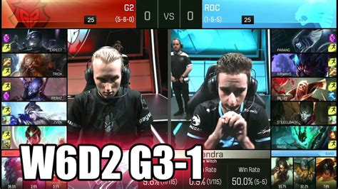 G2 ESports Vs ROCCAT Game 1 S6 EU LCS Summer 2016 Week 6 Day 2 G2