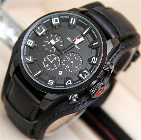 Jual Jam Tangan Pria Swiss Army Chrono Aktif SA 0801 Di Lapak Hartono