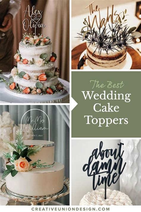 The 15 Best Wedding Cake Toppers For Every Style Wedding Cake Toppers