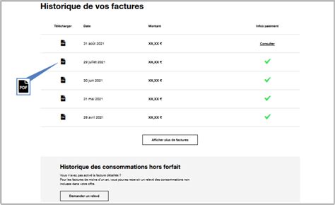 Facture Comment Consulter Sa Facture Orange Assistance Orange