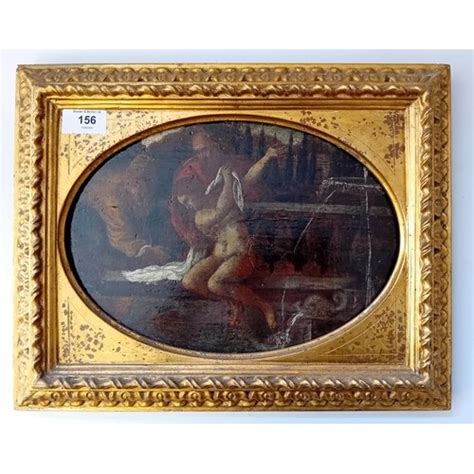 Venetian School 16th Century Naked Women Over Looked By Two Men 16th Century MutualArt