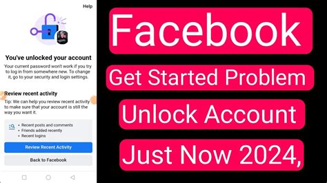 Your Account Has Been Locked Facebook 2024 How To Unlock Facebook Account Just Now 2024