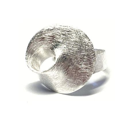 Edelschmiede925 Silberring Silberring 925 Sterling Silber eismatt ...