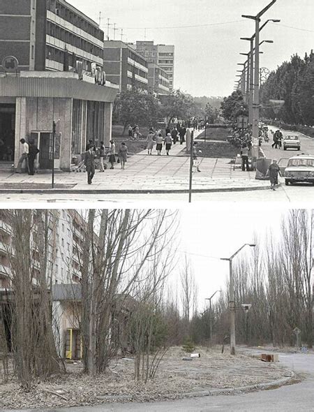 Chernobyl Disaster Before And After