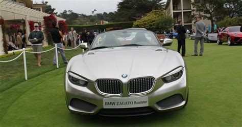 Bmw Zagato Roadster Shown Off At Pebble Beach