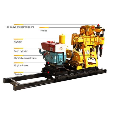 Xy Core Drilling Rig Portable Drilling Rig M Depth