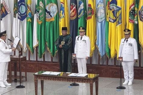 Mendagri Resmi Lantik Agus Fatoni Jadi Pj Gubernur Sumsel Rmolsumsel Id