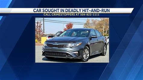 Nopd Looking For Car Used In Deadly Hit And Run