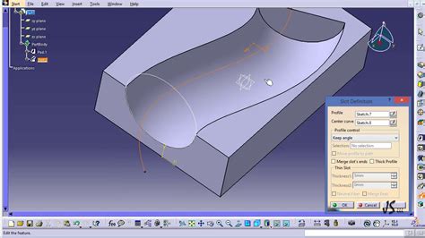 Catia Tutorial 9 Slot Youtube