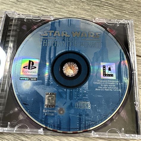 Star Wars Episode I The Phantom Menace Ps Playstation Game Case