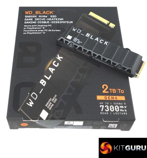 Wd Black Sn850x With Heatsink 2tb Ssd Review Kitguru Part 18