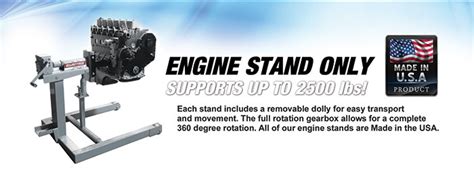 Heavy Duty Engine Stands - Engine Stands for Diesel Engines