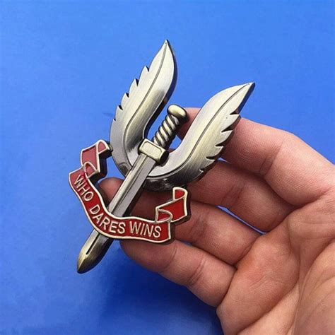 Copy Task Force Badge Chapter 3d Car Sticker Who Dares Wins Flying Wing