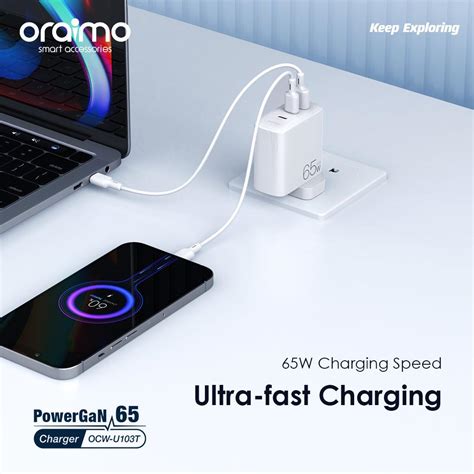 Oraimo Powergan W Wall Charger Kit Price In Kenya Starmac Kenya