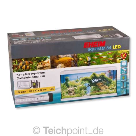 Eheim Aquarium Komplett Set Aquastar 54 LED 54 Liter Komplettset