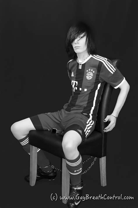 Bagged Black And White Soccer EmoBCSMSlave Gay Bondage And Breath Control
