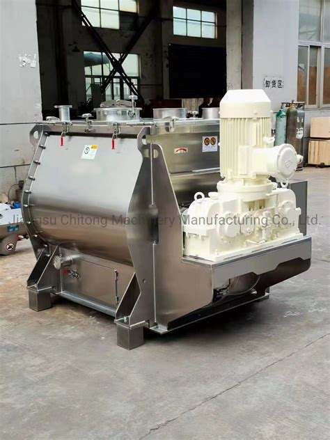 Double Shaft Paddle Mixer For Dry Mortar Cement Sand Powder China