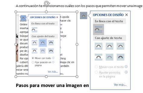 Cómo mover una imagen en Word PlantillasOffice Net