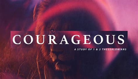 Courageous A Courageous Example Sermons Old Fort Baptist Church