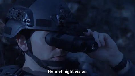 Newest Helmet Mounted Night Vision Goggles For Darkness Naked Eyes