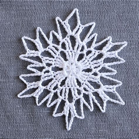 Ravelry: Frozen Freeze Snowflake pattern by Jessica Wifall